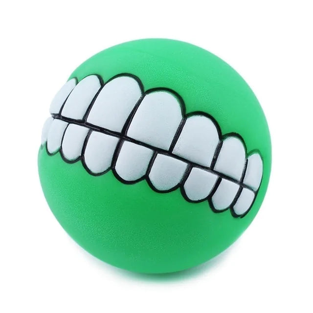 Pet Ball Teeth Silicon Chew Toys for Large Breeds